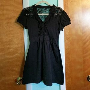 Lace Black Dress